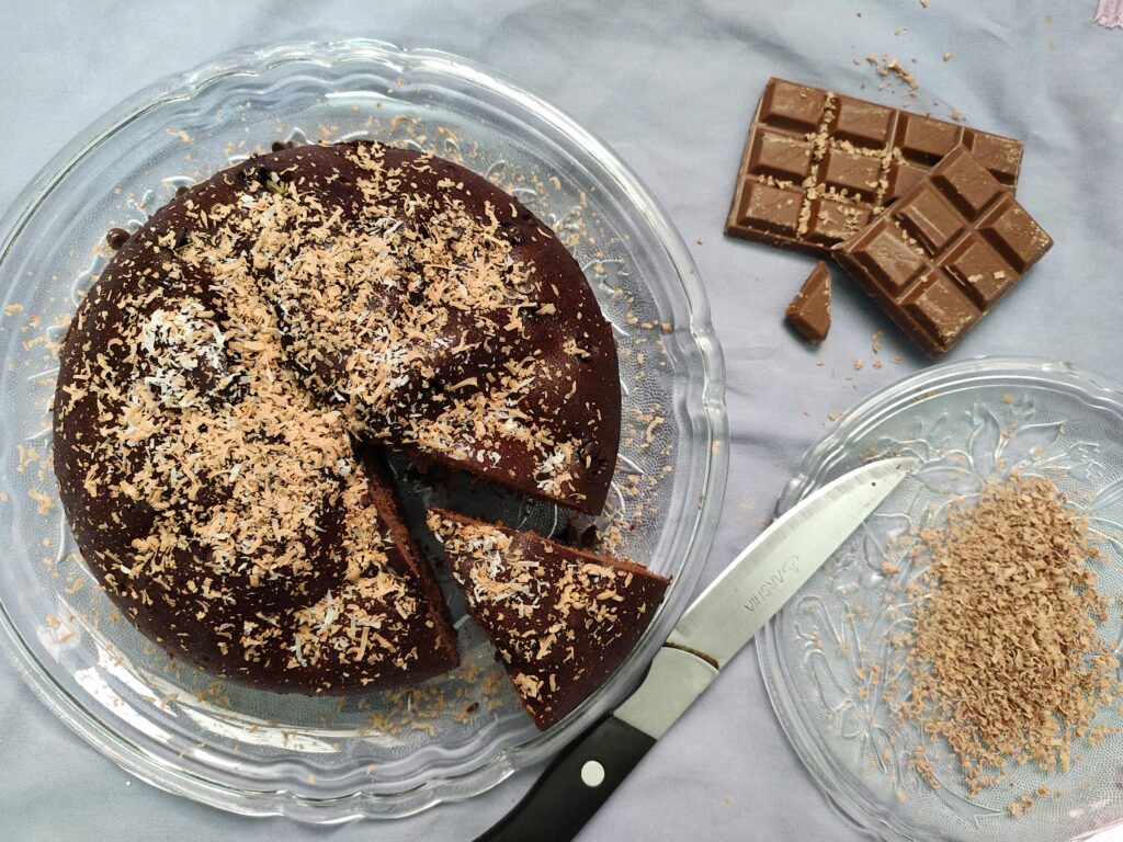 Warning: This Chocolate Amaretto Pound Cake Highly Addictive (But Worth It!)